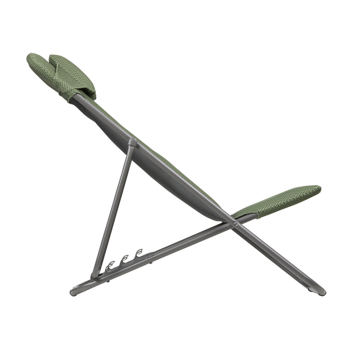 Lafuma Maxi Transat Multi-Positie Opvouwbare Ligstoel - Olive