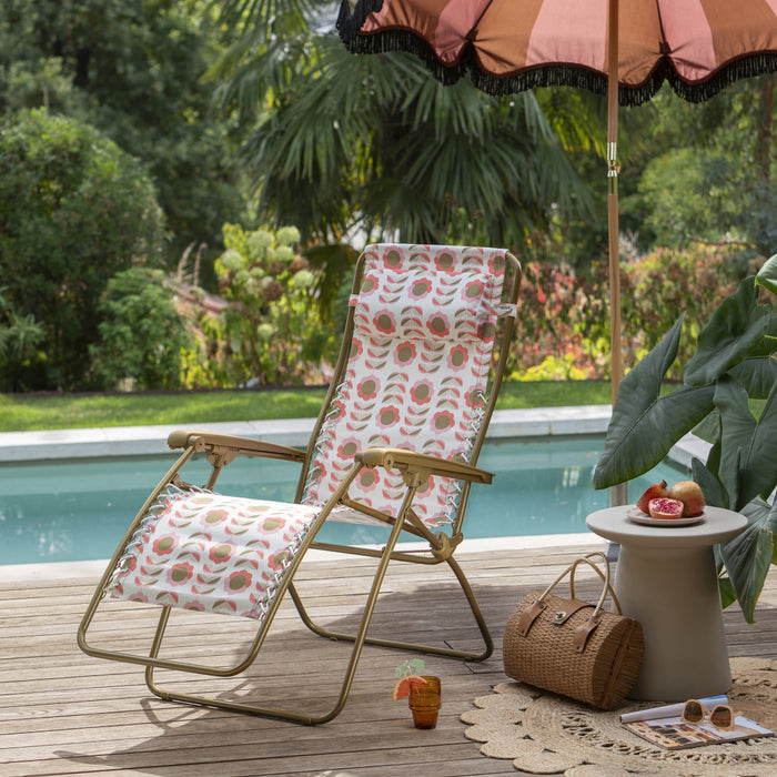 Lafuma RSXA Relaxstoel - Retro Oranje