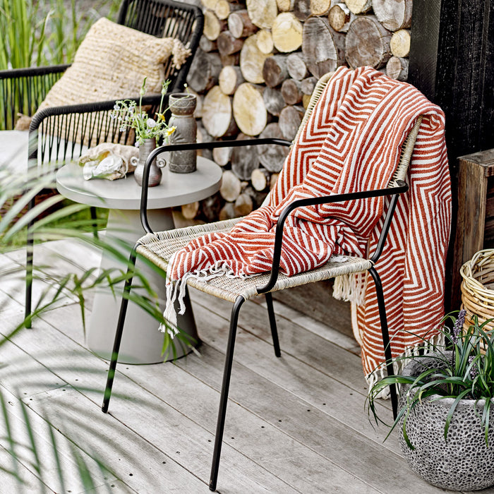 Bloomingville Paisley Tuinstoel - Rattan Naturel