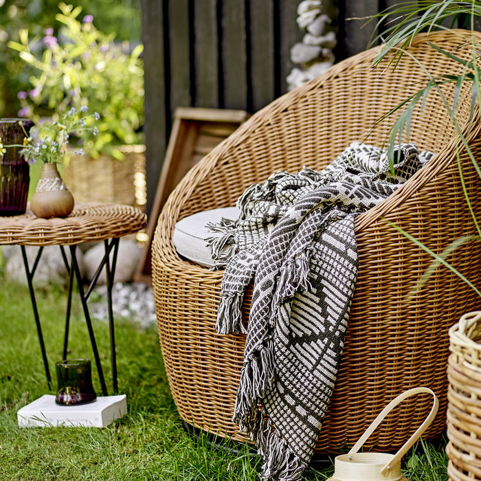 Bloomingville Roccas Bijzettafel - Rattan