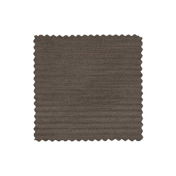 WOOOD Bean 3,5-zitsbank - Grove Ribstof - Mud