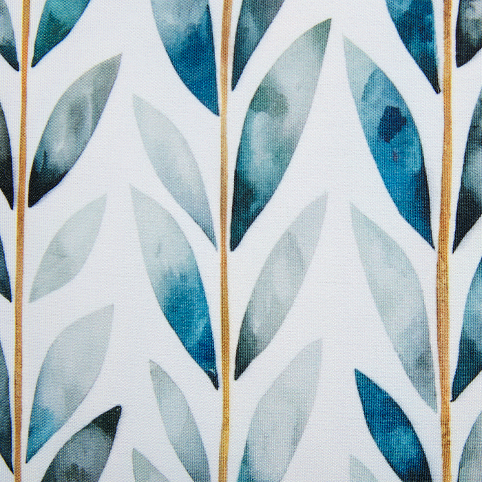 Beliani - LOANO - Sierkussen set van 2 - Wit|Groen - Polyester