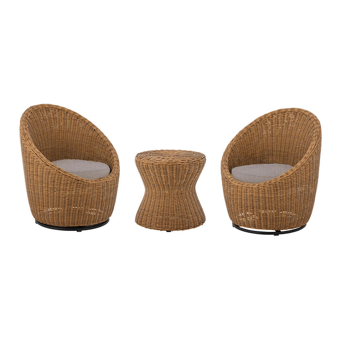 Bloomingville Roccas Loungestoel - Rattan