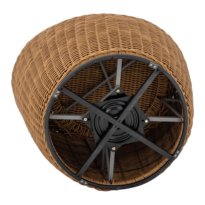 Bloomingville Roccas Loungestoel - Rattan