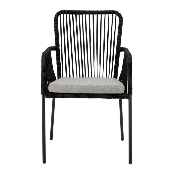 Bloomingville Santino Tuinstoel - Zwart