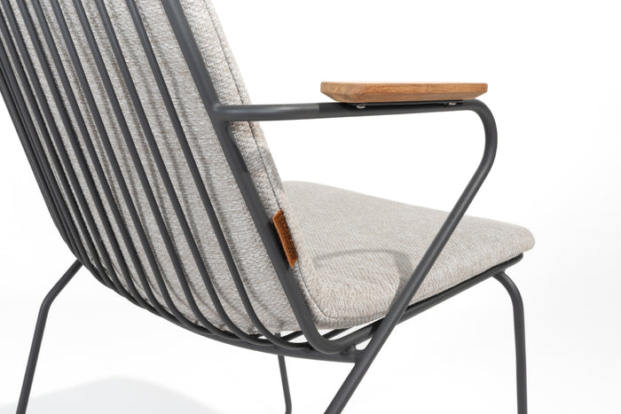 4 Seasons Veneto tuinstoel (1 stuk) - stapelbaar