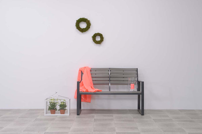 Garden Impressions Detroit parkbank - royal grey