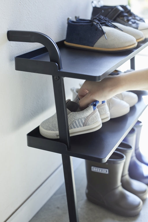 Yamazaki Leunend Schoenenrek Kinderen - Frame - Zwart
