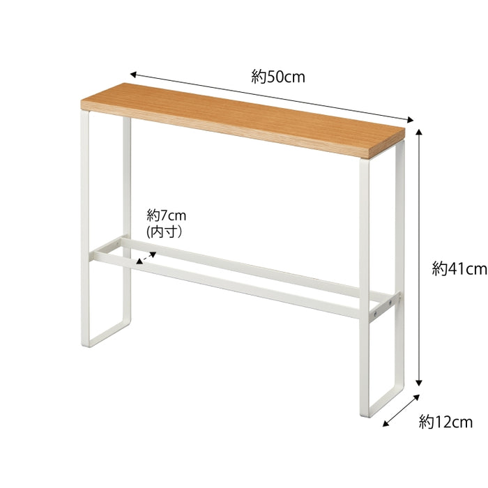 Yamazaki Pantoffel Opbergrek - Tower - Wit
