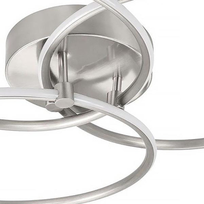 HighLight plafondlamp Circles - mat staal