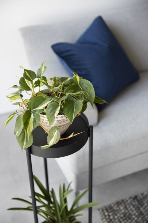 Yamazaki Plantenrek Binnen met Wielen - Tower - Zwart