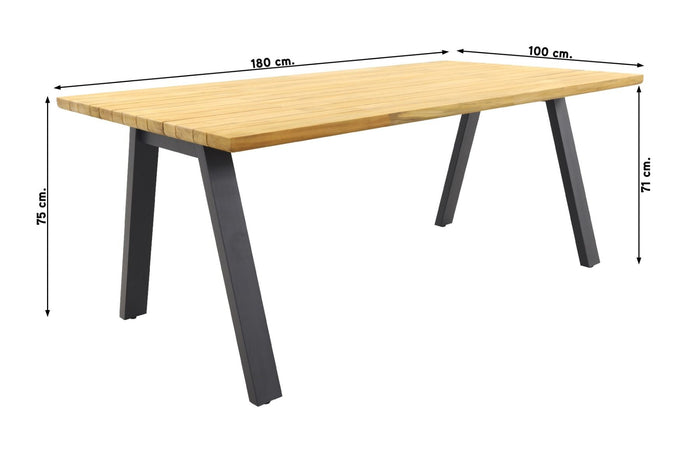 Taste Prego|Ambassador tuinset - 5-delig - 180x100 cm.