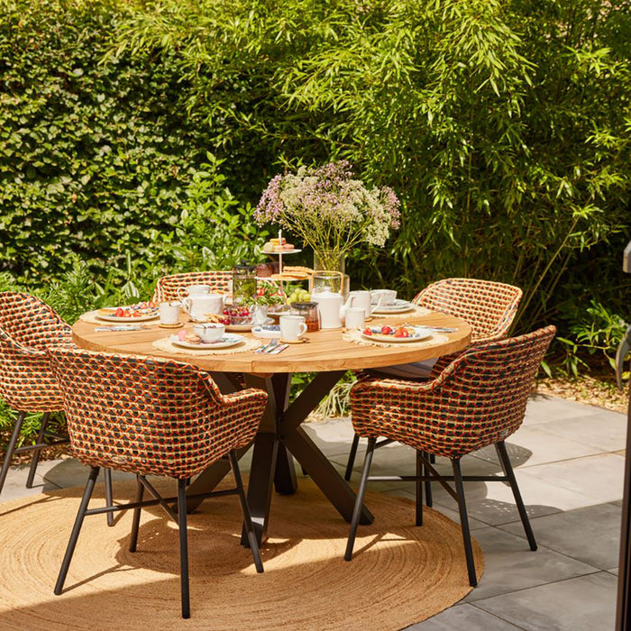 Hartman Stephanie Tuintafel - Ø 150 cm - Zwart