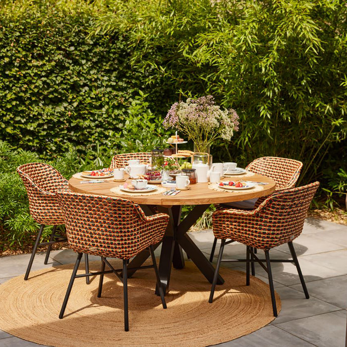 Hartman Stephanie Tuintafel - Ø 150 cm - Zwart