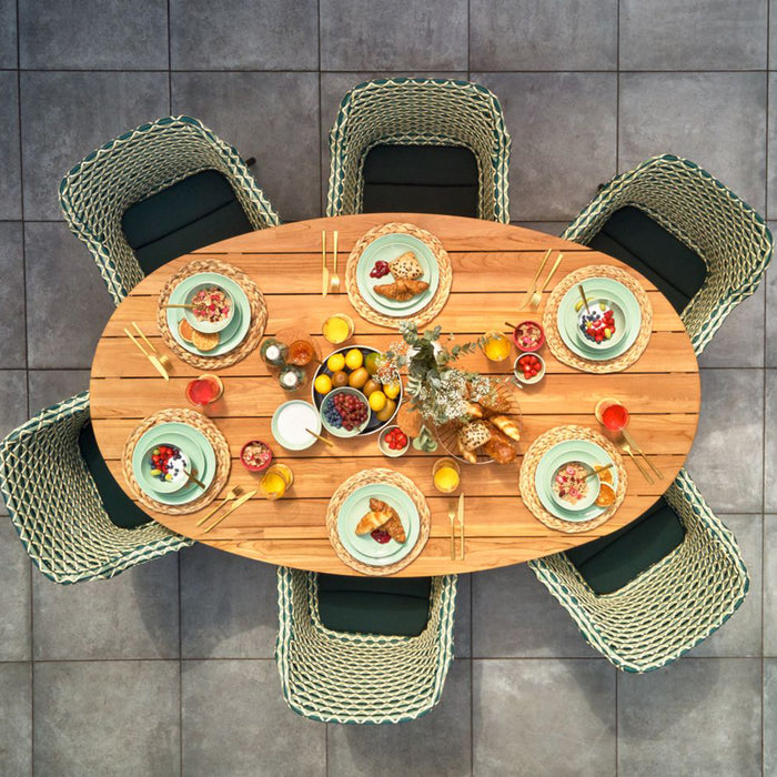 Hartman Stephanie Tuintafel 200 x 120 cm - Zwart