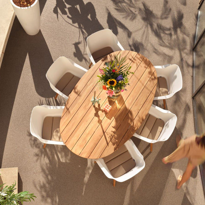 Hartman Stephanie Tuintafel 200 x 120 cm - Wit