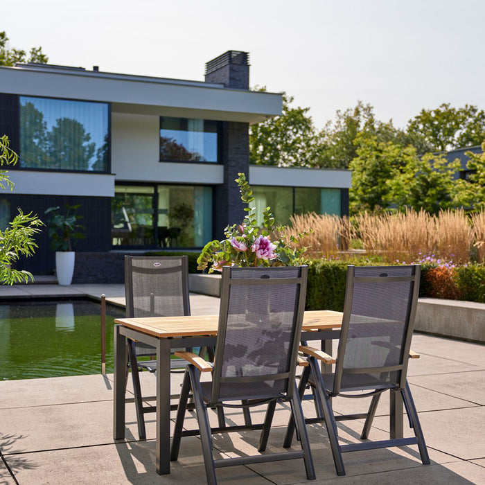 Hartman Troy Verstelbare Tuinstoel - Teakhout