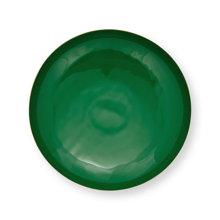 Pip Studio Serveerschaal - Metaal - 12,5 x 35 cm - Groen