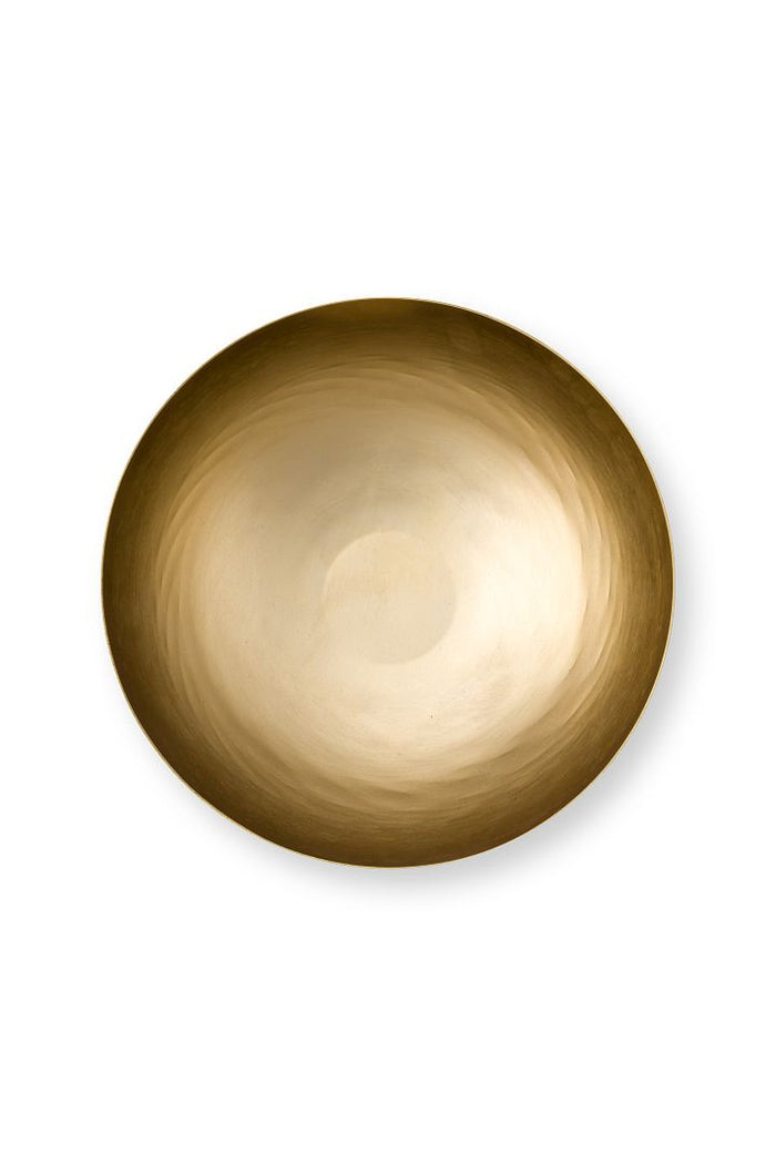 Pip Studio Serveerschaal - Metaal - 23 x 24 cm - Groen