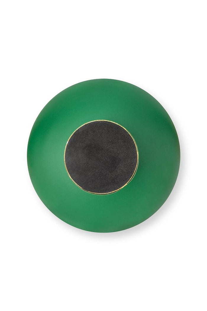 Pip Studio Serveerschaal - Metaal - 23 x 24 cm - Groen