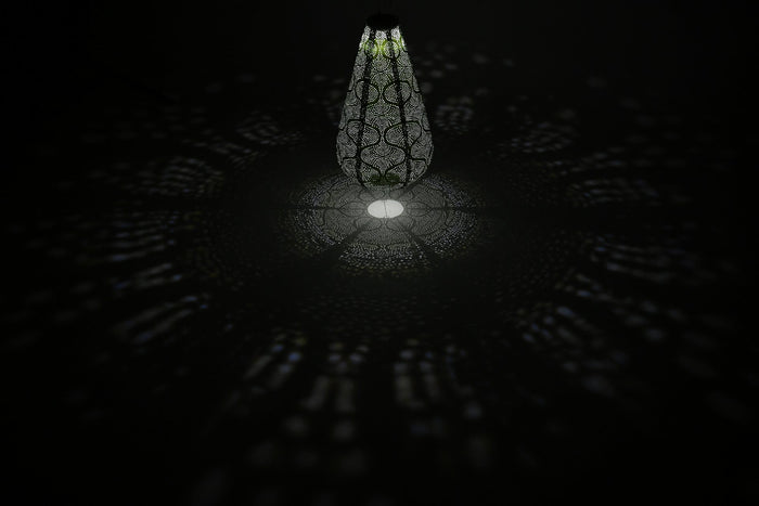 Lumiz - Solar tuinverlichting Tigres Drop - 28 cm - Licht Groen