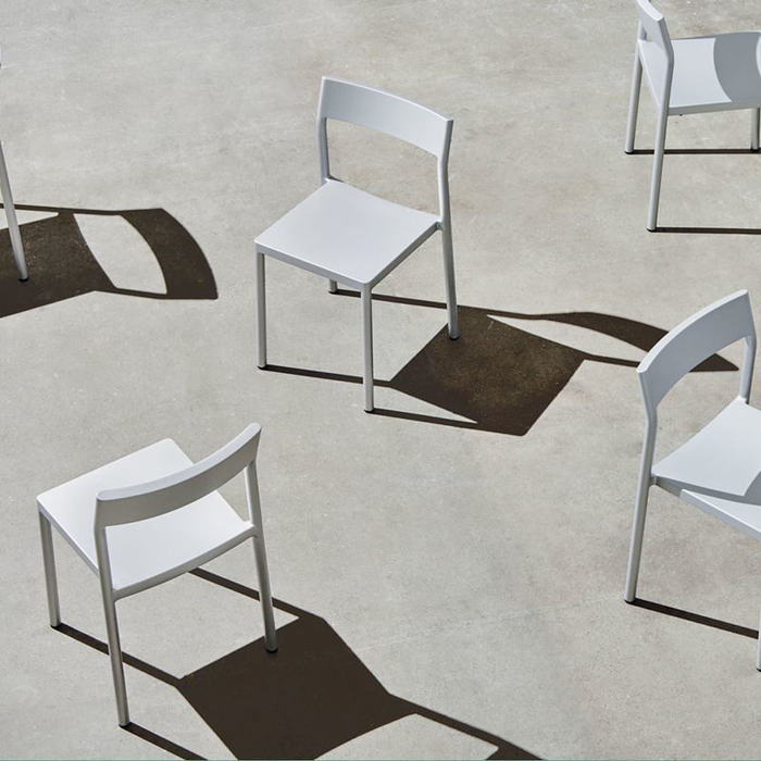 HAY Type Tuinstoel - Silver Grey