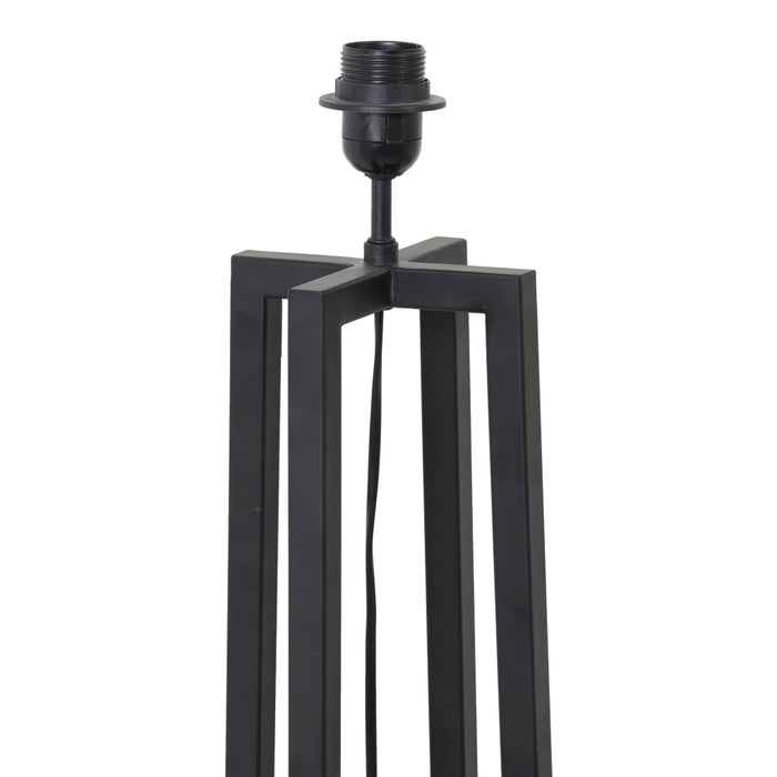 Light & Living Vloerlamp Miley - Zwart - 25x130cm