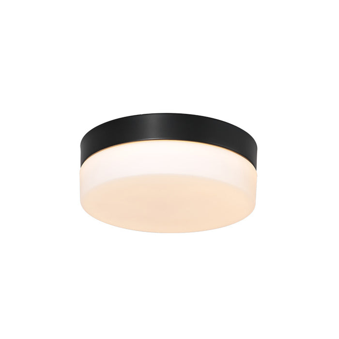 Steinhauer Plafondlamp Ikaro Ø 18 cm IP44 zwart
