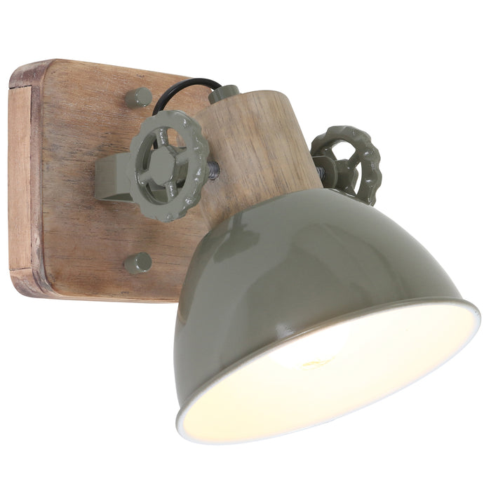 Mexlite Plafondlamp Gearwood 7968G Groen