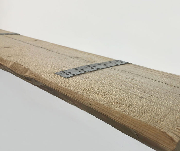 WoodBrothers Barnwood zwevende wandplank 100x18x4cm