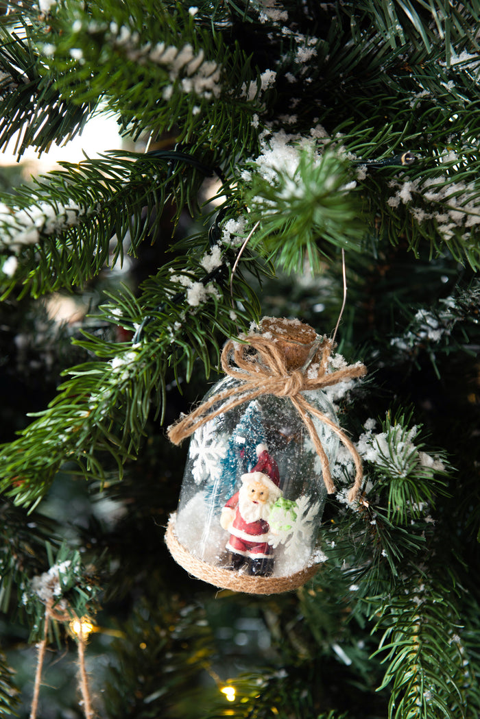 Hanger | Glas | Transparant | 6x6x (h)11 Cm