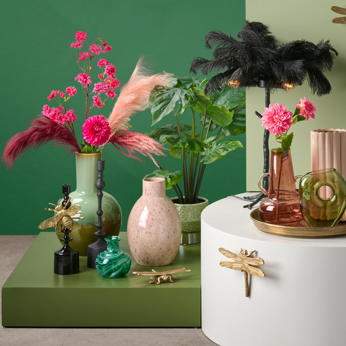 Mica Decorations Vaas Holm H 42 cm - Groen