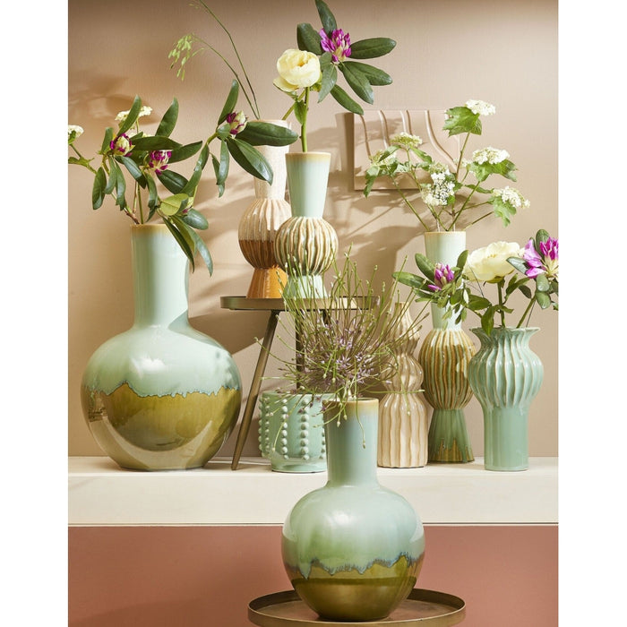 Mica Decorations Vaas Holm H 42 cm - Groen