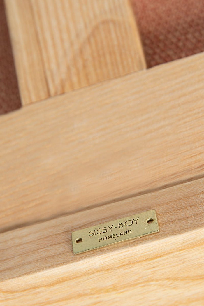 Sissy-Boy Houten stoel mid century roze