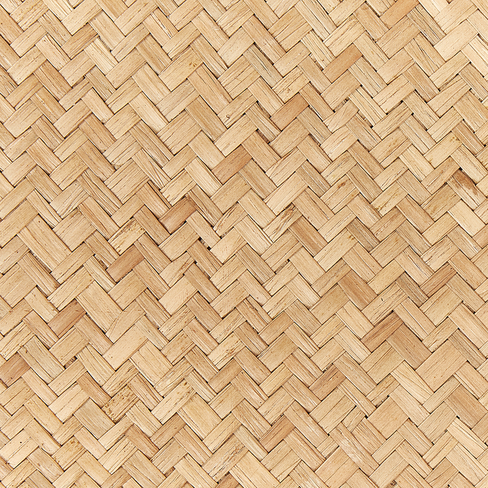 Beliani - CALAYAN - Dienblad - Licht - Rotan