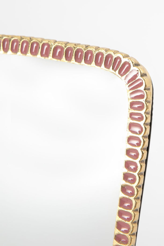 Sissy-Boy Roze scalloped enamel fotolijst