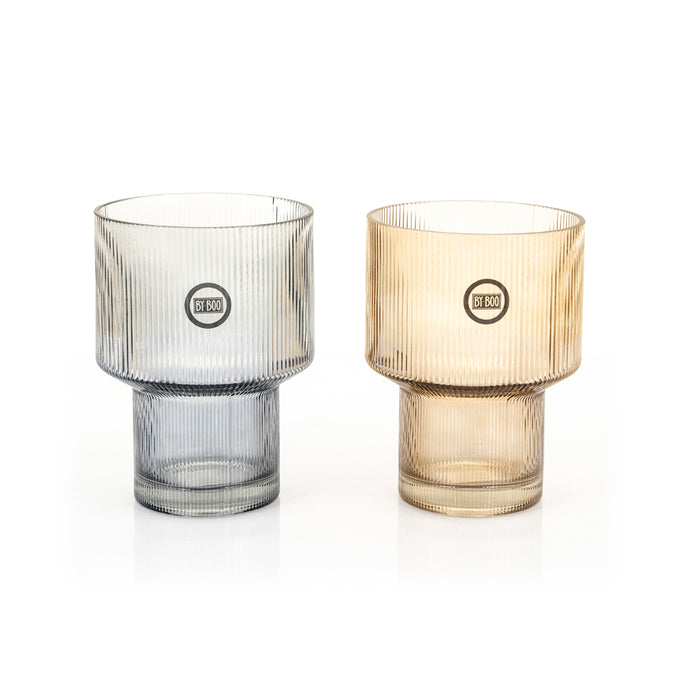 FURNILUX - Riba 1 vaas - Brown