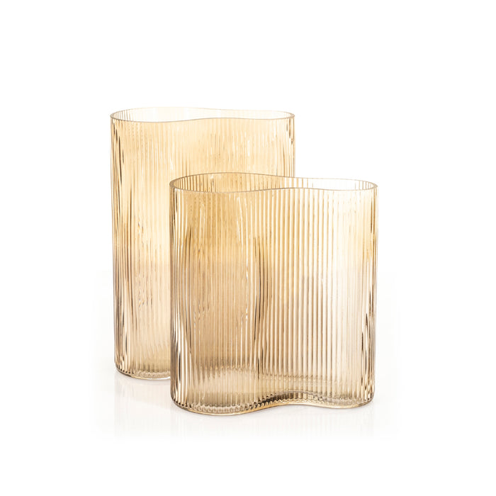 FURNILUX - Riba 5 vaas - Brown