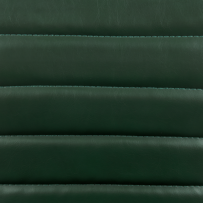 Beliani - LUCERNE II - Barkruk set van 2 - Donkergroen - Kunstleer