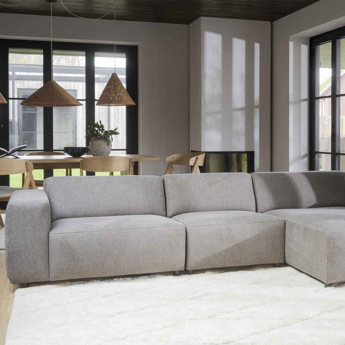 Rowico Home Willard 4-zits Hoekbank Rechts - Beige Stof