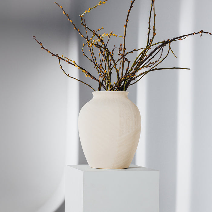 Riviera Maison Vaas Beige - Bergerac - Aardewerk (ØxH) 26x29