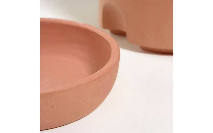 Kave Home Pot Luigina - rust brown