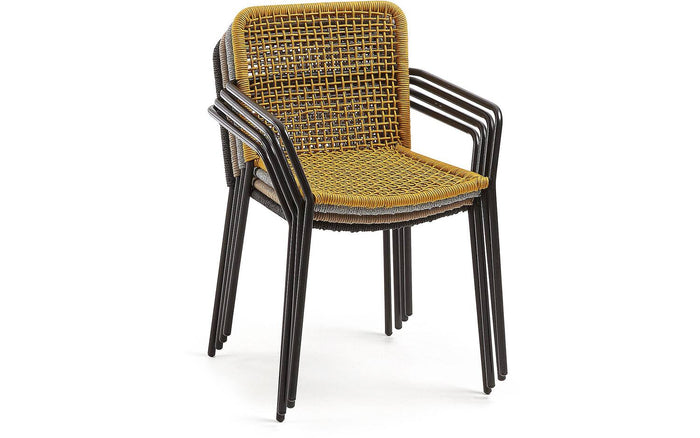 Eetkamerstoel Ellen, Stoel ellen mosterd