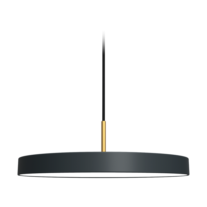 Umage Asteria Medium hanglamp anthracite grey - met koordset - Ø 43 cm