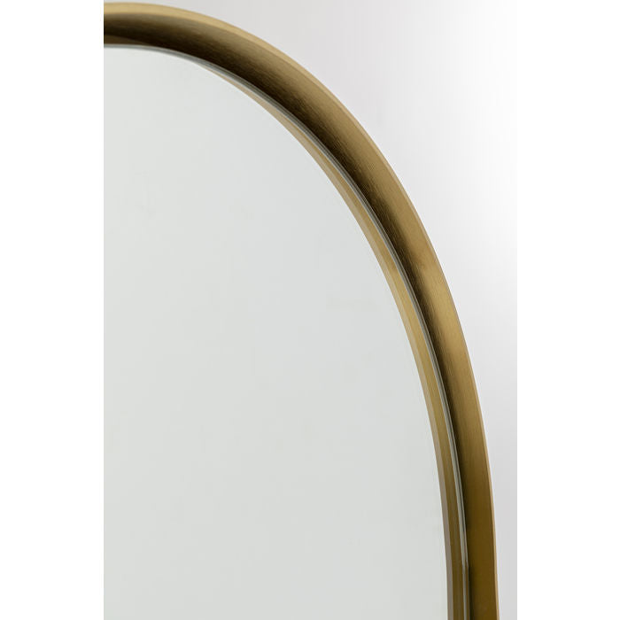Kare Design Curve Staande Ovale Spiegel - B40 X H170 Cm - Goud