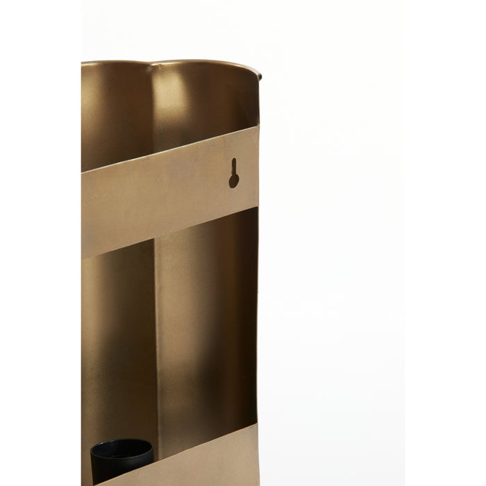 vtwonen Wandlamp Fringe - Antiek Brons - 21x11.5x30.5cm