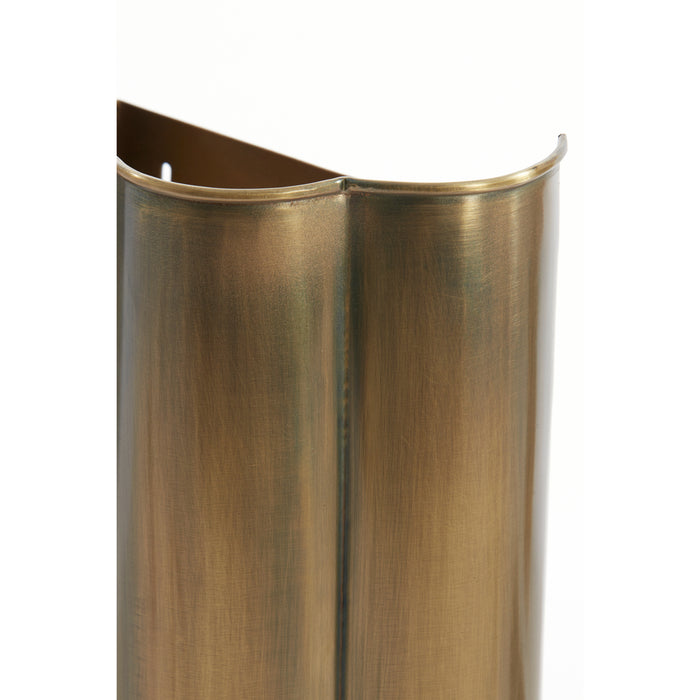 vtwonen Wandlamp Fringe - Antiek Brons - 21x11.5x30.5cm