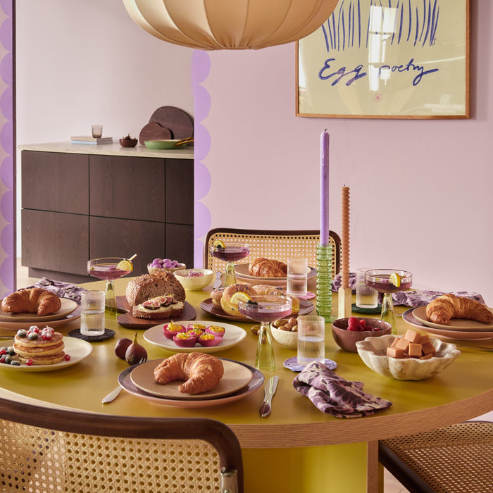 Brût Homeware, Coupe Claude, roze, set van 2