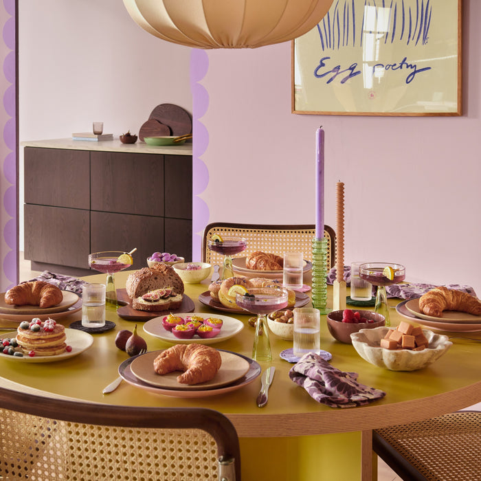 Ferm Living Ripple Waterglazen 4 st. - 140 ml - Clear