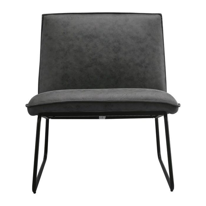 by fonQ Scotch Fauteuil - Microleder - Antraciet